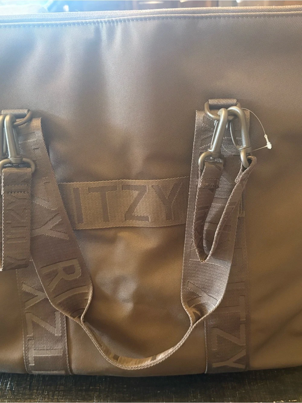 Itzy Ritzy Belong Cargo Caddy & Weekender in Mocha